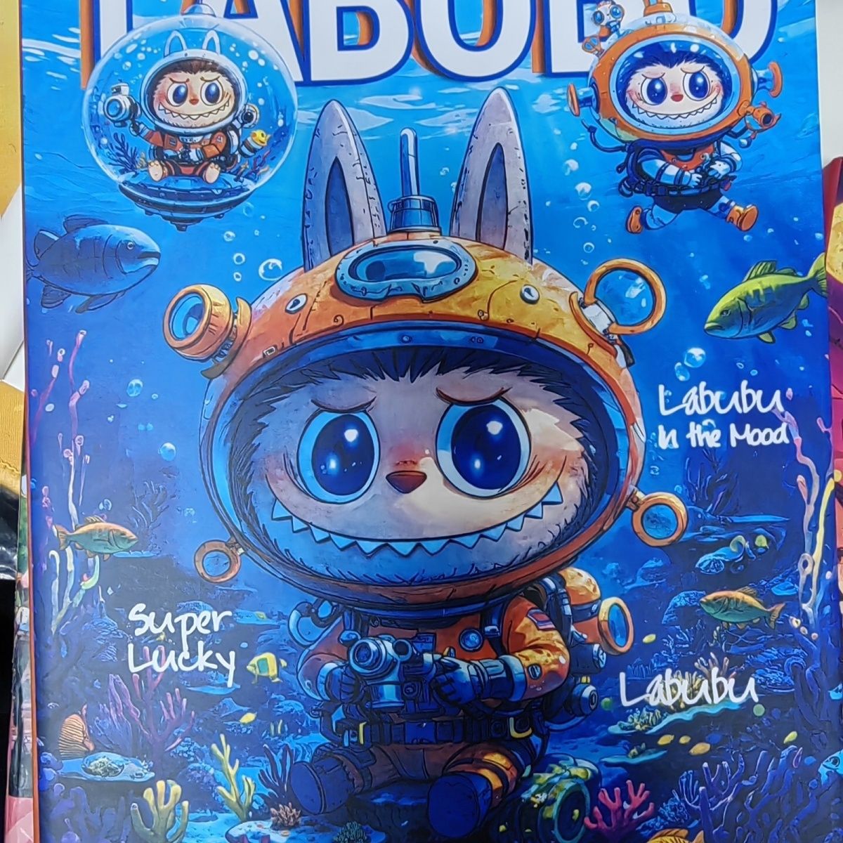 Labubu Full-color Hardcover Handbook