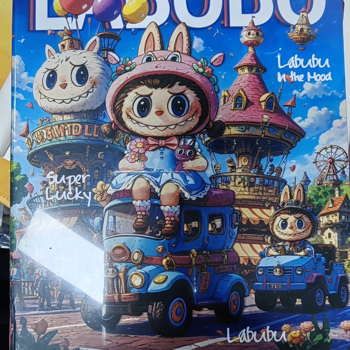Labubu Full-color Hardcover Handbook