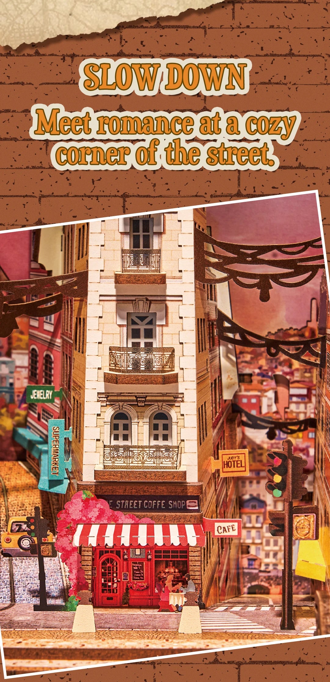 Street Scene BookNook TGB13