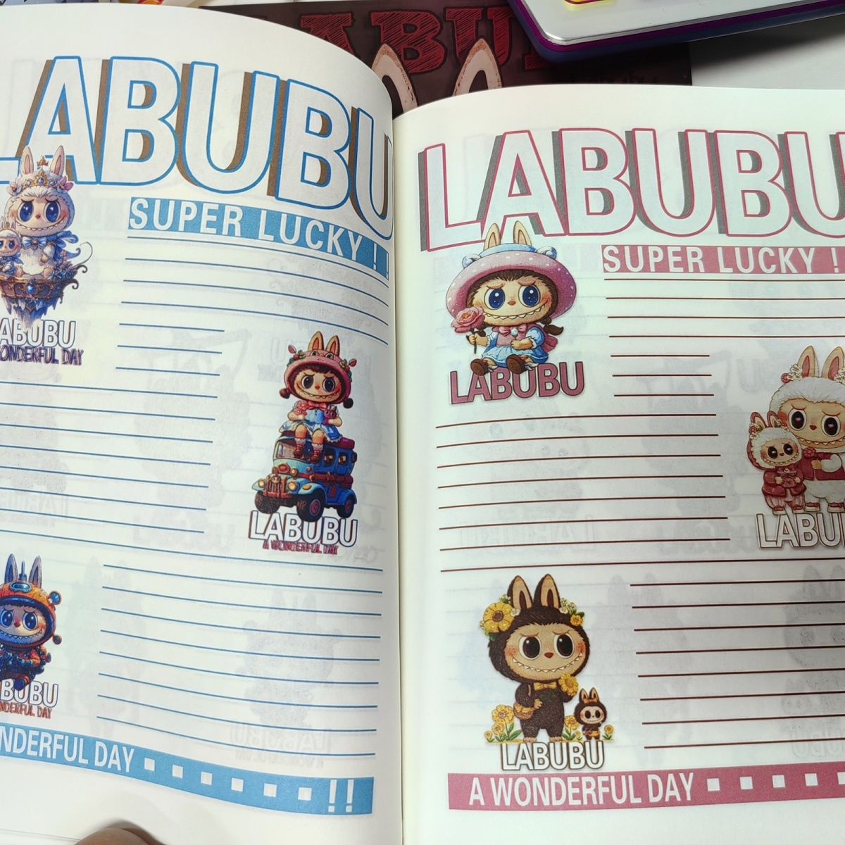Labubu Full-color Hardcover Handbook