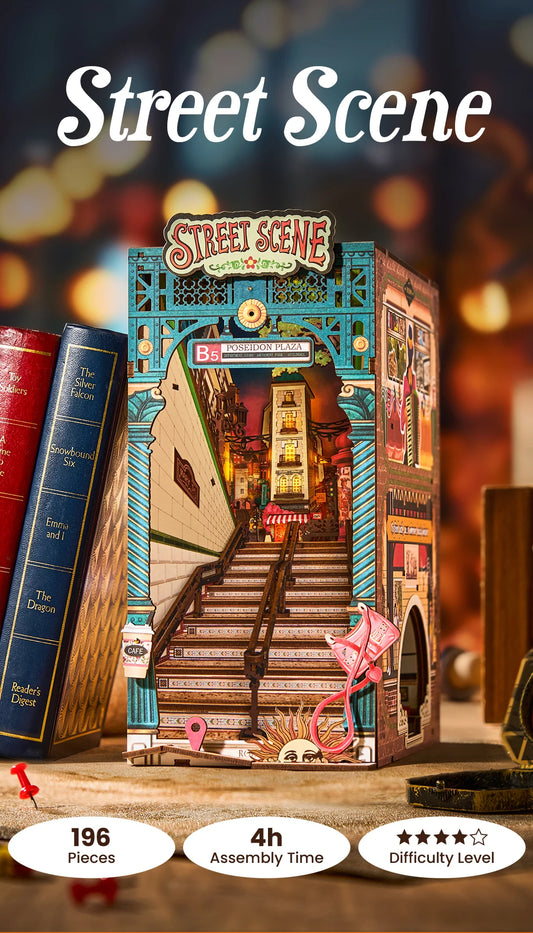 Street Scene BookNook TGB13