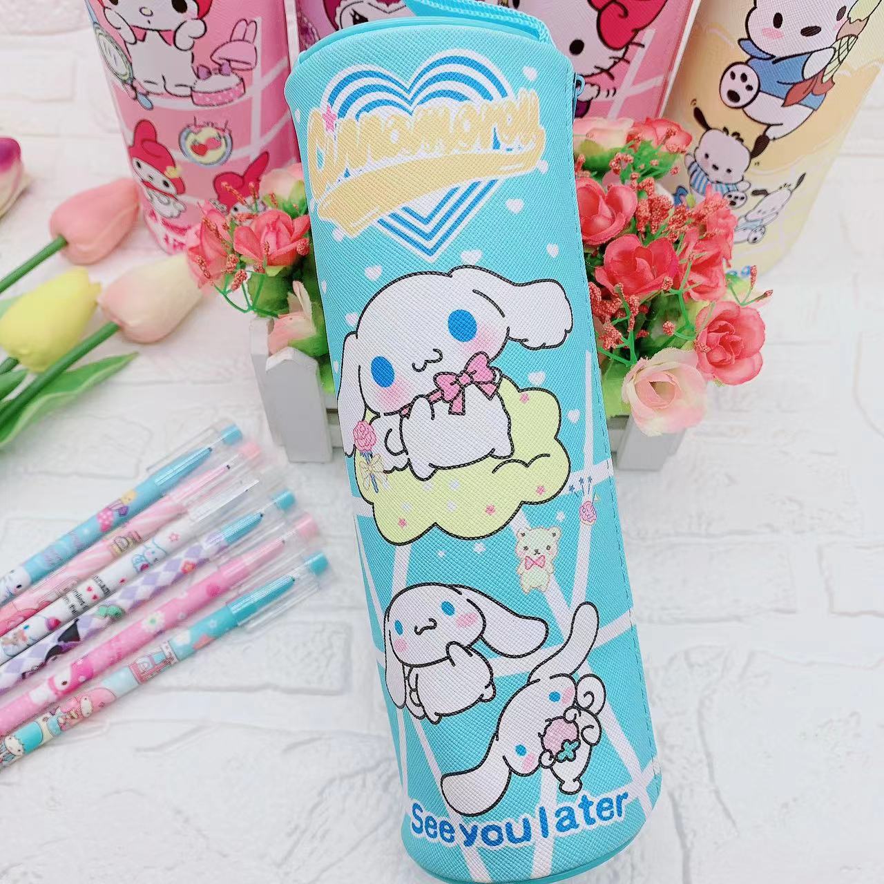 Kuromi Melody Cylindrical Stitch pencil case