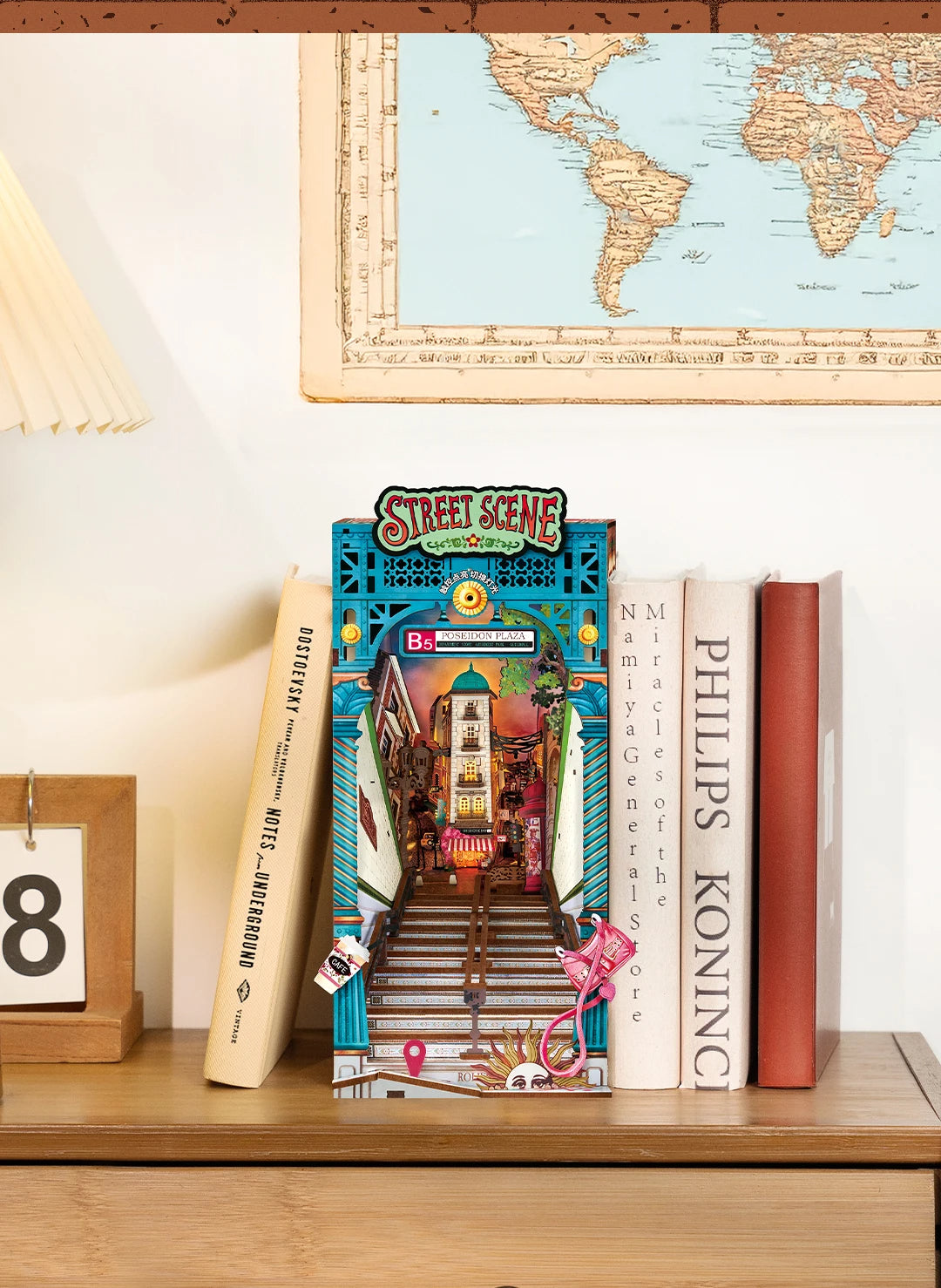 Street Scene BookNook TGB13