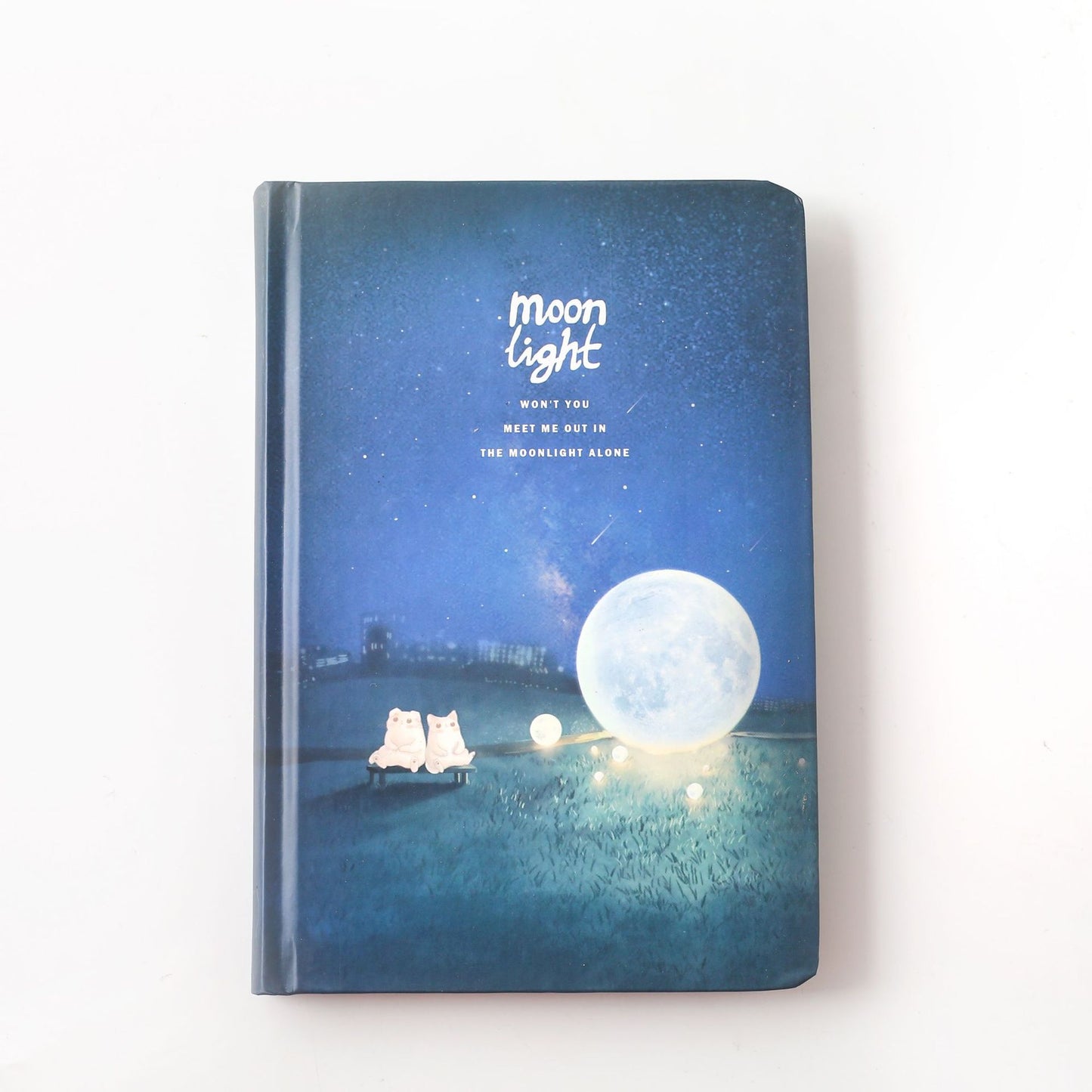 Luminous Moon Hand Account Notepad