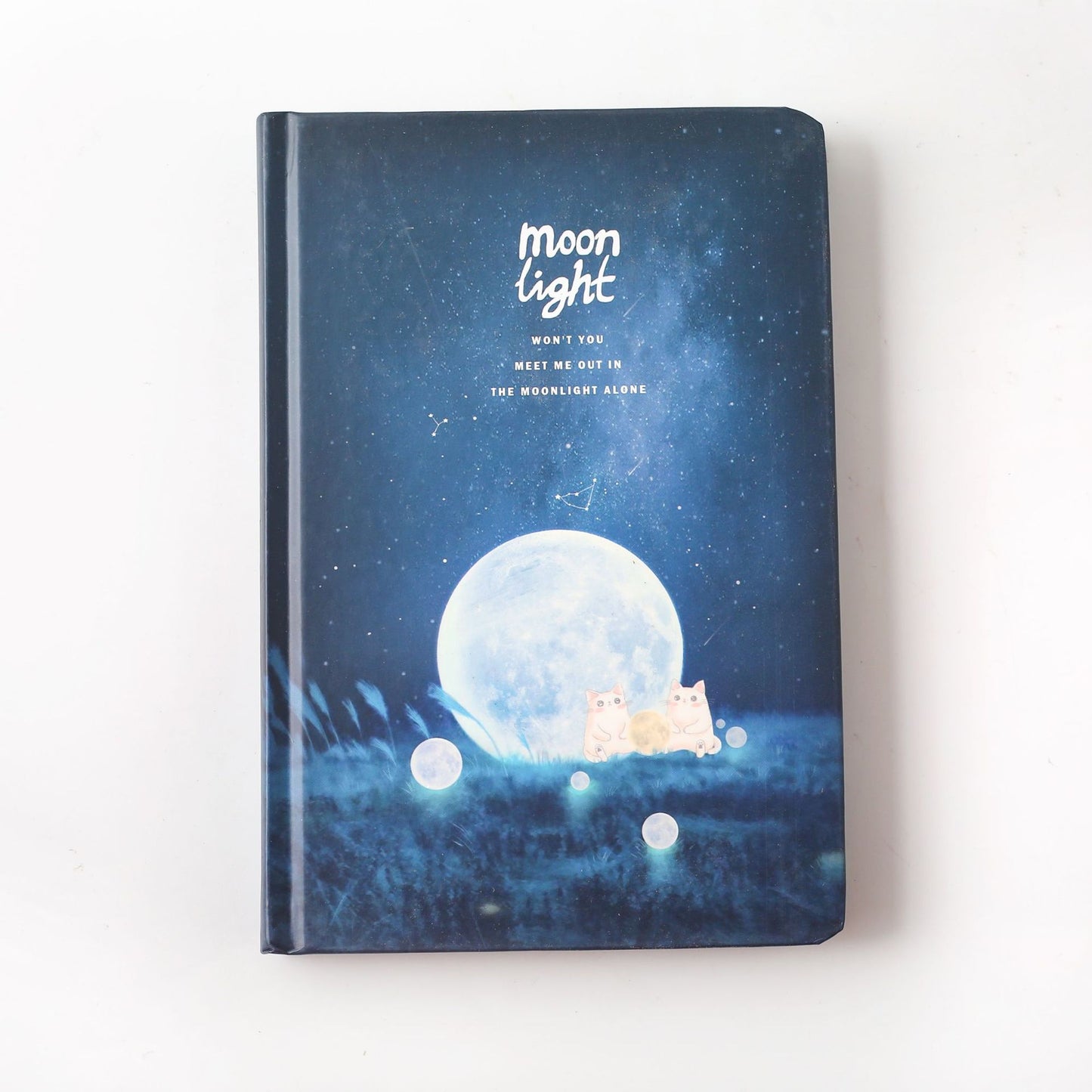 Luminous Moon Hand Account Notepad