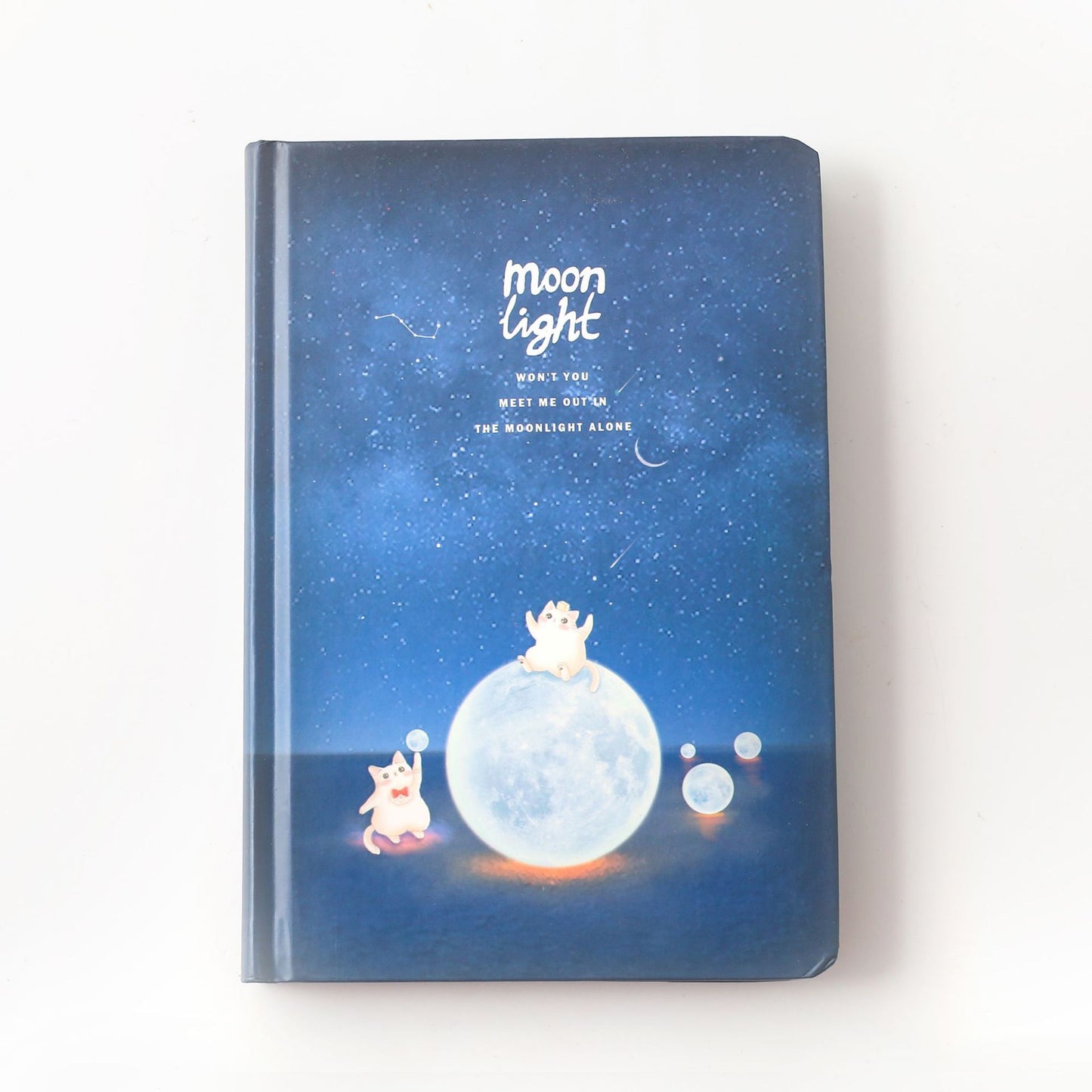 Luminous Moon Hand Account Notepad